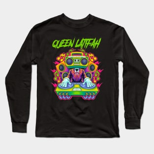 QUEEN LATIFAH RAPPER Long Sleeve T-Shirt